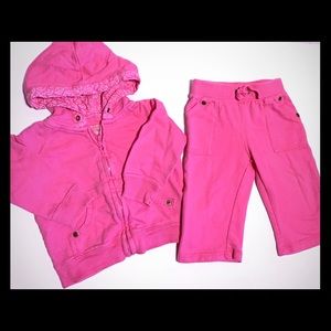 Sonoma Pink Pant and Jacket Set